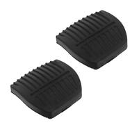 HOLIDYOYO 2 Pièces Forklift Clutch Brake Pedal Pads Anti-slip Plastic Covers Non-skid Foot Pad Replacement For Industrial Vehicle Safety And Comfort