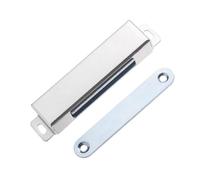 HOLIDYOYO 2 Pièces Loquet Magnétique Cabinet Acier Inoxydable Bloqueur Porte Placard Puissant pour Cuisine Salle de Bain Butée Magnétique Sécurisée pour Meubles et Portes de Placard Sans Vis