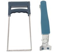 HOLIDYOYO 2 pièces Pince à Plat Chaud Acier Inoxydable Ensemble de Antidérapante et Brûlure pour Bols et Assiettes Cuisine Pratique et