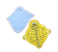 HOLIDYOYO 2 pièces Protective Camera Lens Wrap Compact Foldable Self-Adhesive Cloth for DSLR Lens and Phone Travel-Friendly Multi-Shape Storage Pouch