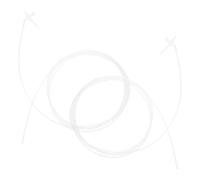 HOLIDYOYO 2 pièces Rallonge Tube Mousse Expansive Flexible pour Calfeutrage Extension Buse Pistolet Application Facile et Précise pour Réparation Maison et Auto