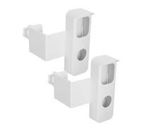 HOLIDYOYO 2 pièces Support de Sonnette sans Perçage Montage Adhésif Antieffraction et Étanche Compatible Blink Fixation Murale Compacte pour Maison et Appartement