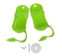 HOLIDYOYO 2 pièces Support Os de Seiche pour Perroquet Mangeoire et Résistante Porte Nourriture pour Cage Oiseau Accessoire Volière Pratique et Facile à Nettoyer