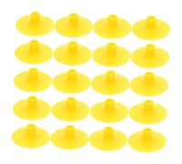 HOLIDYOYO 20 Pièces Arc et Ventouse pour Enfants pièces de Arc Ventouse flèches Jouets à pour Enfants Pointe de Caoutchouc Jaune