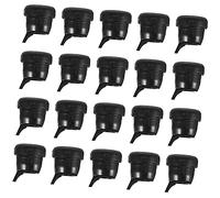 HOLIDYOYO 20 pièces Clips Câbles Blindés Fixation Cordon Dalimentation avec Protection Traction Organisateur de Câbles pour Rangement et Connexion Sécurisée