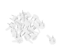 HOLIDYOYO 20 pièces Crochets Invisibles pour Murs Lot de Crochets sans Trace pour Accrocher Photos et Fixations pour Oeuvres Art et Décorations Murales