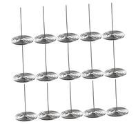HOLIDYOYO 20 pièces Filtre à Thé Acier Inoxydable Lot de Filtres à Ressort pour Théière Accessoires et Réutilisables pour Infusion de Thé Améliorez et Expérience de Dégustation
