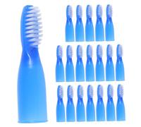 HOLIDYOYO 20pièces Brosse à Dents Miniature à Court Pour Prisons Brosse à Dents De Sécurité Avec Poils Souples Pour Nettoyage Et Prévention Auto-mutilations