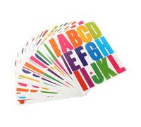 HOLIDYOYO 24 Feuilles Autocollants Lettres Étanches pour Boîte Aux Lettres Stickers Alphabet Multi Usage Auto Adhésifs et Résistants Aux Intempéries pour Décoration Bureau Voiture et