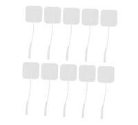 HOLIDYOYO 24 pièces Patch Électrode Autocollant Réutilisable pour Électrostimulateur Ems Pads Auto Adhésifs Lavables pour Stimulation Musculaire et Thérapie Compatible avec Appareils de
