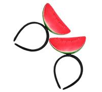 HOLIDYOYO 2pièces Accessoires De Cheveux Tête De Pastèque Pour Cosplay Et Fête Élégant Et Amusant Pour Événements
