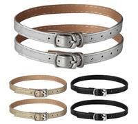 HOLIDYOYO 3 Paires Brides de Talon, Accessoire Cuir Fer, Élégant | Rallonge Bride Sandale, Non-slip, pour Sandales pour Femmes, Chaussures Sangle Cheville, Amovibles