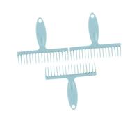 HOLIDYOYO 3 Pièces balai-peigne à dents de délintage démêler démêlant Suppression devoir the thing portable appareil pour nettoyer les cheveux peigne de nettoyage pour balai de sol Colorful
