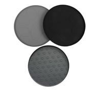HOLIDYOYO 3 Pièces Tapis Alimentation pour Chien ou Chat Tapis Antidérapant et Imperméable pour Gamelles avec Bords Surélevés pour Protéger Vos Planchers