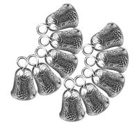 HOLIDYOYO 30 pièces Breloques Cloches Alliage Pendentifs Miniatures pour Décoration Suspendue DIY Bijoux Accessoires Carillons Créations