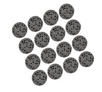 HOLIDYOYO 33 Pierres Volcaniques Noires 10 Mm pour Diffuseur D'huiles Essentielles en Aromathérapie, Accessoires pour Voiture, Lot de 33 Pièces pour Parfum Naturel et Bien-être Intérieur