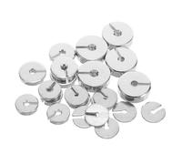HOLIDYOYO 35 Pièces Hooked Weight Set For Laboratory Use Calibration Weights With Hooks For Physics And Mechanics Experiments Educational Science Tools