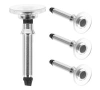 HOLIDYOYO 4 Embouts de Rechange pour Stylet Magnétique en Fer Argenté, Pack de 4 Pièces, Compatibles Écrans Tactiles et Smartphones, Précis et Portable pour Bureau et Étude