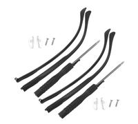 HOLIDYOYO 4 pièces Kit de Branches Lunette Métal pour Remplacement de Branches Lunettes Installation Rapide et Confortable Compatible avec Divers Cadres