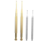HOLIDYOYO 4 pièces Outil de Massage Acupuncture Inoxydable Stylo de Stimulation Auriculaire Détecteur de Points Acuponcture Conception Antidérapante Pratique pour Auriculothérapie