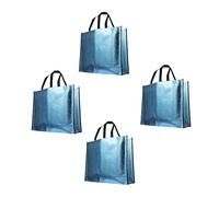 HOLIDYOYO 4 Pièces Sacs Cadeaux Réutilisables Portables Cadeau Cabas avec Poignées pour Courses Rangement