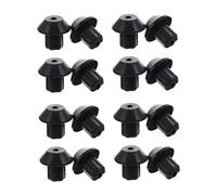 HOLIDYOYO 48 pièces Caoutchouc pour Cuisinière Compatible Antidérapants et Protection pour Brûleur de Gaz Accessoires pour Plaque de Cuisson