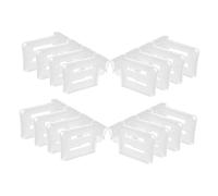 HOLIDYOYO 4ensembles Séparateurs Télescopiques Pour Porte Latérale De Réfrigérateur Plaques De Séparation Pour Rangement Panneau De Séparation Pour Aliments Et Objets Petits