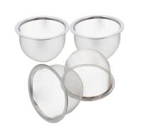 HOLIDYOYO 4pièces Infuseur à Thé Maille Acier Inoxydable Pour Théière Et Tasse Et Pratique Pour Thé Vrac