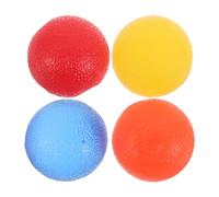 HOLIDYOYO 4pièces Lot de Balles de Renforcement Main Exercices de Préhension pour Rééducation des Doigts et Poignets Appareils Entraînement pour Adultes Seniors et Réhabilitation