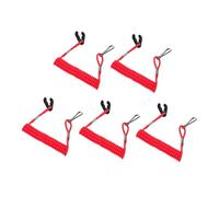 HOLIDYOYO 5 pièces Cordons de Sécurité pour Moteur Bord Longe Arrêt Urgence Lanière Arrêt Moteur Compatible Bateaux et Embarcations Accessoire Marin Fiable et Simple Utilisation
