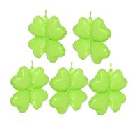 HOLIDYOYO 5 Pièces Décorations de Fête Saint Patrick Ballons Quatre pour Célébrations Intérieures Décor Créatif pour Ambiance Festive