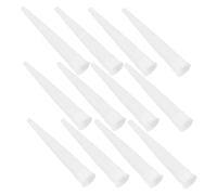 HOLIDYOYO 50 pièces Lot de Embouts Plastique pour Calfeutrage Fuite avec Vis de Fermeture Résistants et Durables pour Silicone et Colle Accessoires Étanchéité et Uniformes