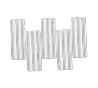 HOLIDYOYO 5pièces De Nettoyage Microfibre Réutilisables Serpillère Auto-adhésive pour Sols Têtes De Balai Lavables Et Pratiques pour Maison