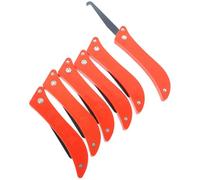 HOLIDYOYO 6 pièces Outil de Retrait de Coulis pour Joints de Carrelage Grattoir Manuel et Flexible pour Nettoyage des Espaces sur Sols et Murs Couleur Aléatoire Couleur Aléatoire