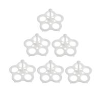 HOLIDYOYO 6 pièces Support Œufs Vapeur Résistant à Haute Température Panier Cuisson Œufs Multifonction pour Pots de Santé Cuisson Vapeur Douce pour Maison et Restauration