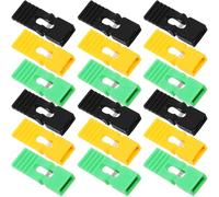 HOLIDYOYO 60 Pièces Capuchons de Pontage 2,54mm en Plastique | Connexion Rapide sans Outil, pour Blocs de Court-circuit CD Dvd, Bricolage Électronique et Tests sur Banc Couleur Aléatoire