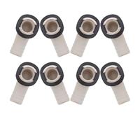 HOLIDYOYO 8 pièces Connecteur Tuyau Vidange Climatisation Adaptateur Drain Ac avec Joint Étanche Installation Facile sans Outil pour Mini-split et Unités Fenêtres et Résistant Usage