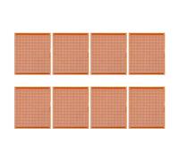 HOLIDYOYO 8 Pièces Lot de Cartes Bakélite pour Essais Électroniques Et Projets DIY Plaque Essai pour Circuits Imprimés