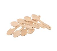 HOLIDYOYO 8pièces Bâtons Bois Pour Ventilateur à Main Style Ancien Chinois Poignées Lisses Et Solides Pour Diy Accessoires De Fabrication De Ventilateur Bois Et Trapèze