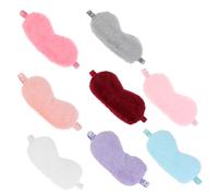 HOLIDYOYO 8pièces Masque Pour Yeux Lot De Et Confortable Bandeau De Sommeil Pour Hommes Femmes Pour Maison Voyage