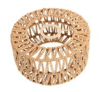 HOLIDYOYO Abat-jour Tressée Pour Lampe Suspendue Housse De Plafond Rotin Pour Décoration Intérieure Chambres Salons Cafés Et Restaurants