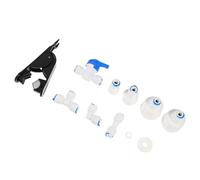 HOLIDYOYO Adaptateur Blanc Pom pour Conduite D'eau de Machine à Glaçons et Cafetière, Connecteur Sûr et Pratique pour Installation, 1 Set de 9 Pièces