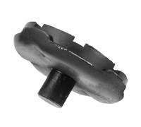 HOLIDYOYO Adaptateur et Plateau de Support Acier pour Vérin Hydraulique Horizontal 3 Tonnes avec Patin Caoutchouc Stabilité Renforcée pour Levage Voiture et Accessoires Vérin Hydraulique