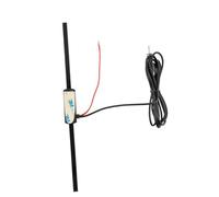 HOLIDYOYO Antenne Amplificatrice pour Radio Voiture FM Am Renforcement Signal Am FM pour SUV et Camping Antenne Voiture Courte et Amplifiée