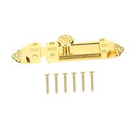 HOLIDYOYO Antique Brass Door Bolt French Door Lock For Interior Security Easy Installation Decorative Door Hardware