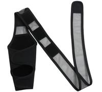 HOLIDYOYO Attelle de Patte de Chien Sangle Réglable, Néoprène et Maille | Stabilité Légère, Aide la Récupération Après Chirurgie ou Blessure, Noir, pour Genou et Jarret du Chien