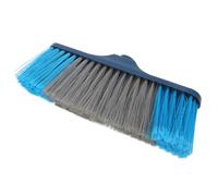 HOLIDYOYO Balai Plastique de Remplacement pour Nettoyage Ménager Balai à Poils Durs pour Intérieur et Extérieur Accessoires pour et Serpillière