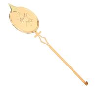 HOLIDYOYO Balancier Horloge Murale Métal Doré Haute Brillance de Rechange Pendule Quartz DIY Remplacement Balancier Horloge Murale Simple