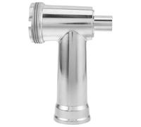 HOLIDYOYO Barillet Alliage Aluminium pour Broyeur à Viande Électrique Tube de Remplissage de Saucisse Accessoire de Remplacement Facile à Installer Silencieux et Polyvalent pour Usage