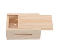 HOLIDYOYO Boîte à Musique à Manivelle DIY en Bois, Coffret avec Couvercle | Accessoire D’assemblage, Style Bois Vintage Ajouré, pour Loisirs Créatifs et Activité Musicale